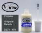 Preview: Porsche, Graphite Metallic, LB7V / W9: 20ml Lackstift, von ATW Autoteile West.